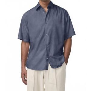 NEW NN07 freddy short sleeve no pocket shirt in bering sea
